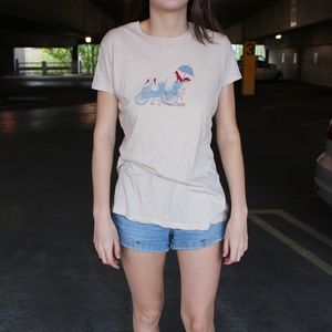 Cute Cream Colored T-Shirt
